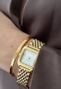 Часы MACY Burker, цвет gold white