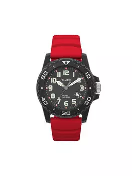 Часы Main Street TW5M61000 Timex, красный/черный