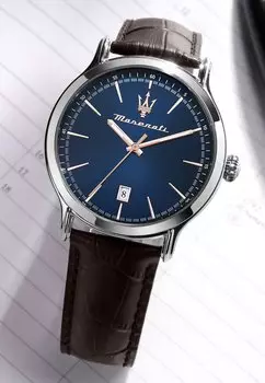 Часы Maserati, коричневый