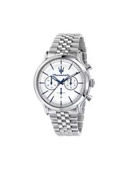 Часы Maserati, серебряный