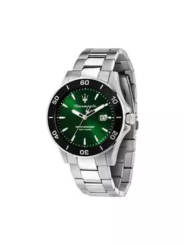 Часы Maserati, серебряный