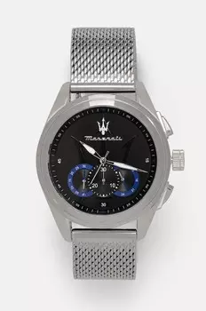 Часы Maserati, серебряный