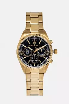 Часы Мазерати MASERATI, золотой