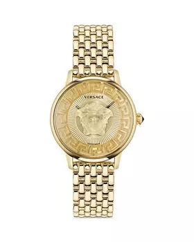 Часы Medusa Alchemy, 38 мм Versace, цвет Gold