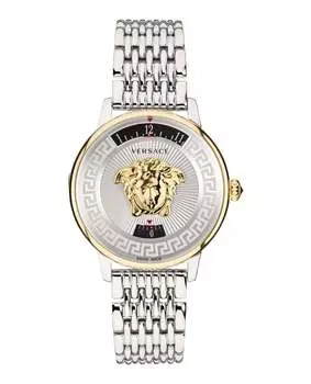 Часы Medusa Icon Versace, цвет silver/stainless steel/silver