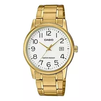 Часы Men's CASIO STANDARD Series Classic Retro Small Mens Gold Analog, желтый