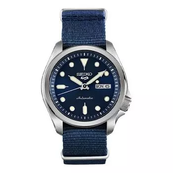 Часы Men's SEIKO 5 Series Mechanical waterproof Blue, синий
