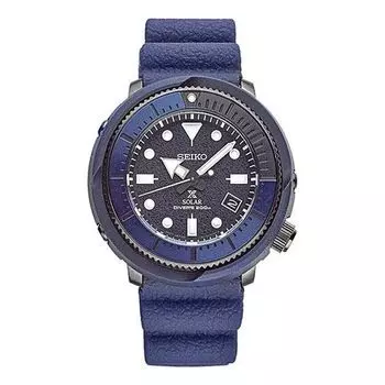 Часы Men's SEIKO PROSPEX Street Series Sports quartz Solar Energy, синий