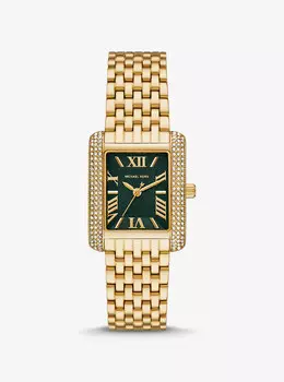 Часы Michael Kors Petite Emery Pav Gold-Tone, золотой