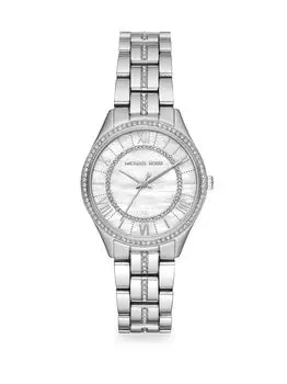 Часы Mini Lauryn с браслетом из нержавеющей стали Michael Kors, серебряный