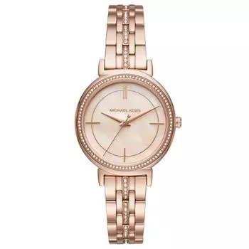 Часы mk3643 cinthia с перламутровым циферблатом Michael Kors, розовый