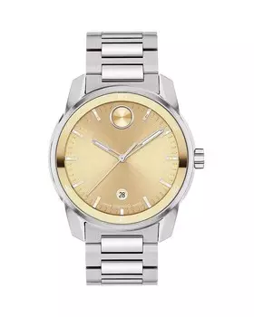 Часы Movado Bold Verso, 42 мм, золотой