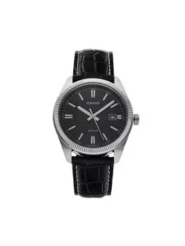 Часы MTP-1302L -1AVEF Casio, черный/серебряный