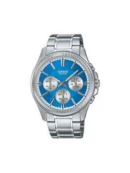 Часы MTP-1375PD-2A2VEF Casio, серебряный