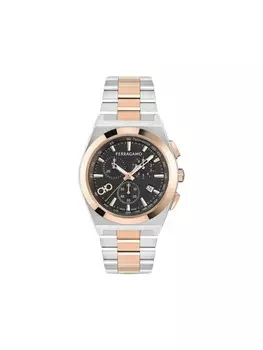 Часы мужские Ferragamo Gancini-циферблат 42 мм, коричневый