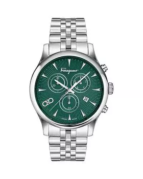 Часы мужские Ferragamo, серебряный