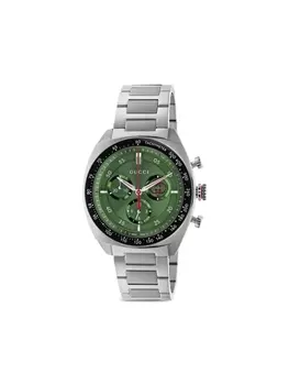 Часы мужские Gucci Gucci Блокировка 41 мм, зеленый