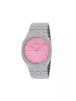 Часы мужские Гуччи 25H 38мм Gucci, розовый