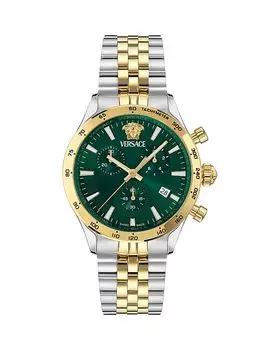 Часы мужские Hellenyium, 40 мм Versace, зеленый