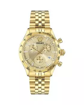 Часы мужские Hellenyium, 40 мм Versace, золотой