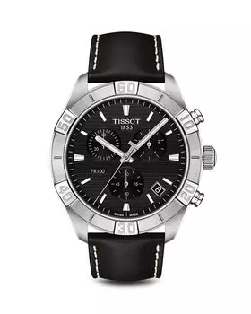 Часы мужские PR 100, 44 мм Tissot, черный