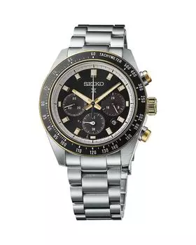 Часы мужские Prospex Speedtimer 5, 41 мм Seiko Watch, черный