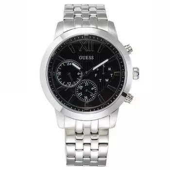 Часы наручные Guess Mercury Box Set, серебристый