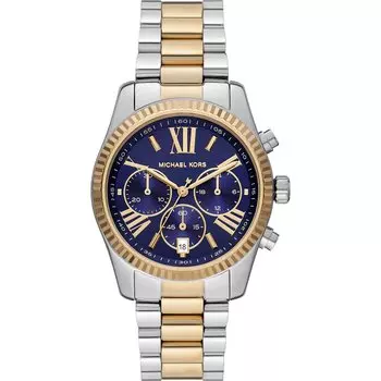 Часы наручные Michael Kors Lexington Two-Tone, серебристый/золотистый
