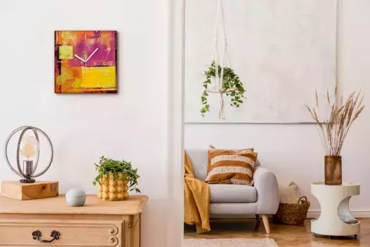 Часы настенные, интерьерные Coloray, белый