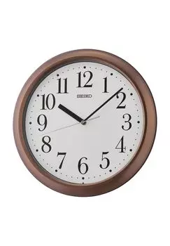 Часы настенные QXA787B SEIKO, коричневый