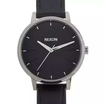 Часы Nixon Kensington из черной кожи A108-000-00
