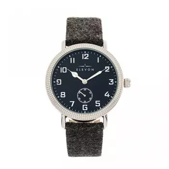 Часы northrop с кожаным ремешком с шерстяным покрытием Elevon, синий