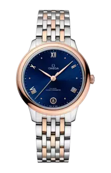 Часы Omega de ville prestige coaxial master chronometer 34 мм