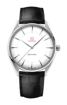 Часы Omega Seamaster olympic official timekeeper с белым золотом 39.5 мм