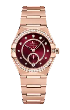 Часы Omega Сonstellation coaxial master chronometer small seconds 34 мм