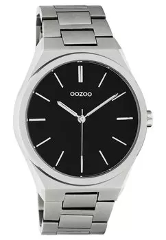 Часы Oozoo, цвет silber schwarz