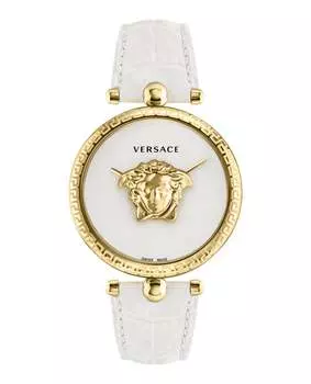 Часы Palazzo Empire Strap Versace, белый/золотой/белый