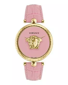 Часы Palazzo Empire Strap Versace, розовый/золотой/розовый