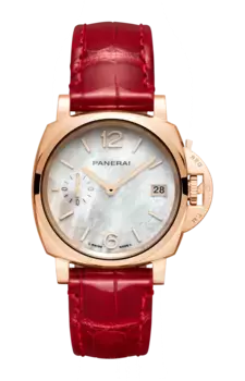 Часы Panerai Piccolo due madreperla с перламутром 38 мм