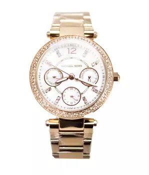 Часы Parker 35 мм из розового золота и нержавеющей стали MK5616 Michael Kors