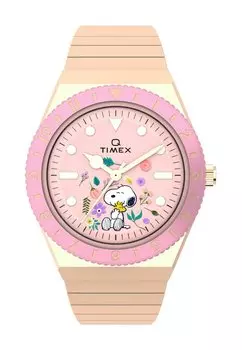 Часы PEANUTS Timex, цвет Rose Gold Tone