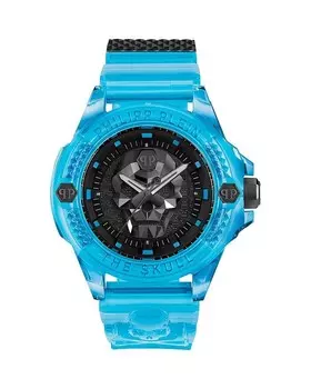 Часы PHILIPP PLEIN, $kull Scuba Duba Edition, 44 мм, синий