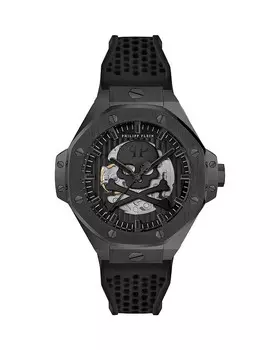 Часы PHILIPP PLEIN Plein $keleton Royal, 46 мм, черный