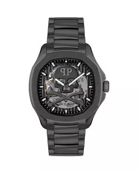 Часы Philipp Plein Skeleton Spectre, 42 мм