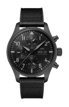 Часы pilot’s watch chronograph 41 top gun ceratanium Iwc Schaffhausen