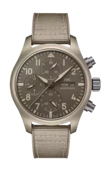 Часы pilot’s watch chronograph 41 top gun mojave desert Iwc Schaffhausen