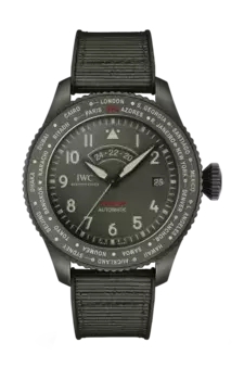Часы pilot's watch timezoner top gun woodland Iwc Schaffhausen