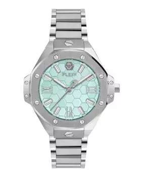Часы Plein Lady Royal PHILIPP PLEIN, цвет silver/stainless steel/blue