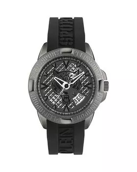 Часы Plein Sport Touchdown, 44 мм PHILIPP PLEIN, цвет Black