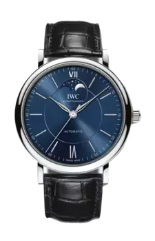 Часы portofino automatic moon phase Iwc Schaffhausen